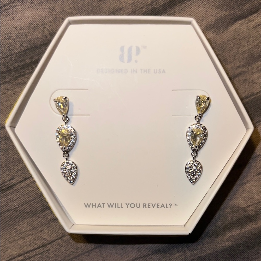 Elegant Silver Drop Earrings